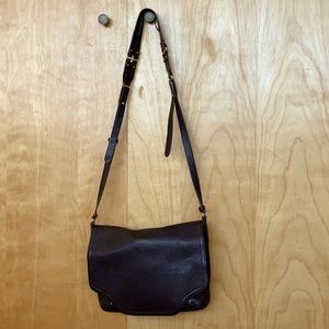 Brown Leather Cole Haan Crossbody Bag